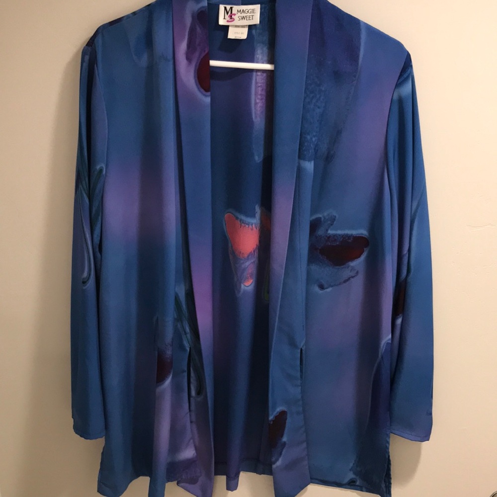 Vintage Watercolor Kimono